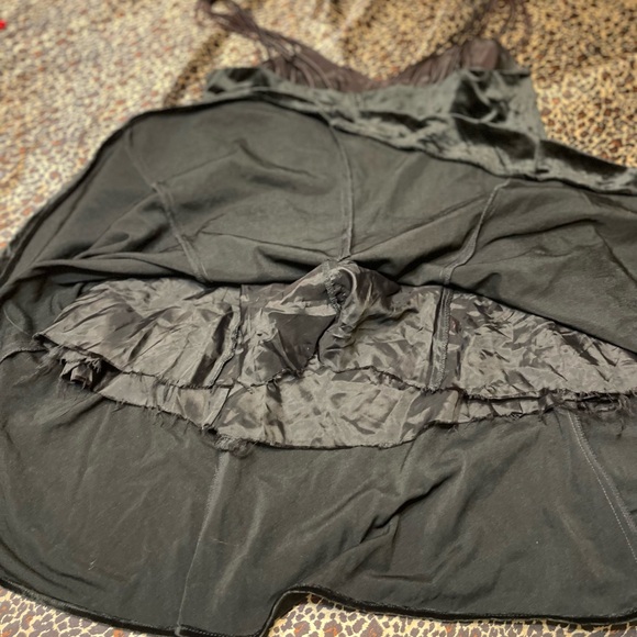 Vintage D.B.Y. Crushed Velvet Mini Dress - Picture 9 of 16